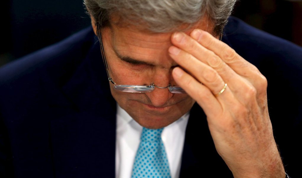 Secretário de Estado dos EUA, John Kerry, em Bruxelas. REUTERS/Jonathan Ernst (Foto: Leonardo Attuch) Secretário de Estado dos EUA, John Kerry, em Bruxelas. REUTERS/Jonathan Ernst
