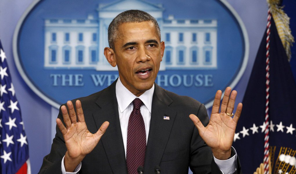 Presidente dos Estados Unidos, Barack Obama faz declaração na Casa Branca sobre tiroteio em Oregon. 01/10/2015 REUTERS/Kevin Lamarque (Foto: Leonardo Attuch) Presidente dos Estados Unidos, Barack Obama faz declaração na Casa Branca sobre tiroteio em Oregon. 01/10/2015 REUTERS/Kevin Lamarque