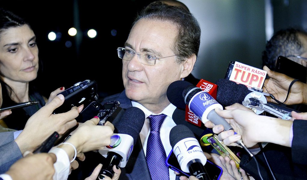 Senador Renan Calheiros (PMDB-AL) concede entrevista. Foto: Marcos Oliveira/Agência Senado (Foto: Aquiles Lins) Senador Renan Calheiros (PMDB-AL) concede entrevista. Foto: Marcos Oliveira/Agência Senado