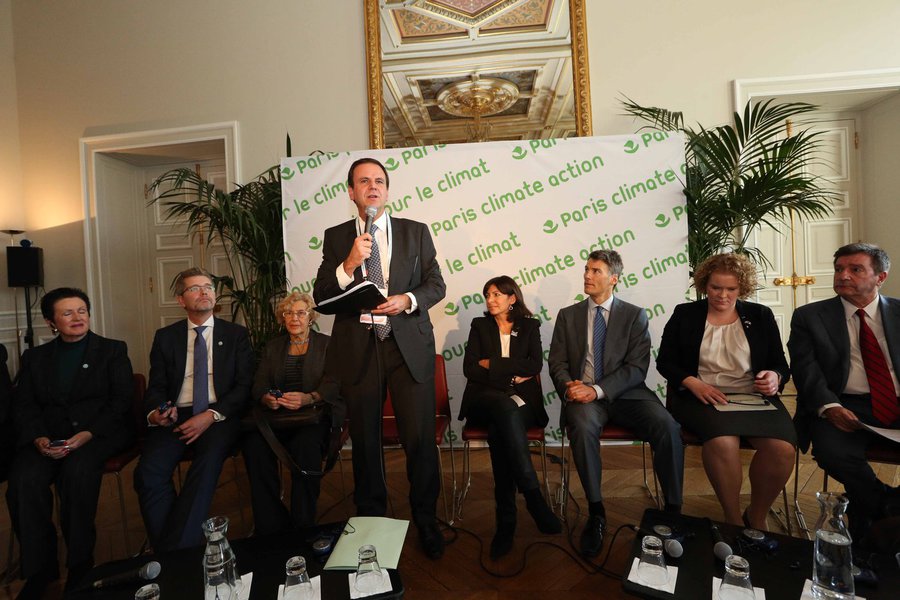 Paris- França- 03/12/2015- O prefeito Eduardo Paes na COP21 (Foto: Leonardo Lucena) Paris- França- 03/12/2015- O prefeito Eduardo Paes na COP21