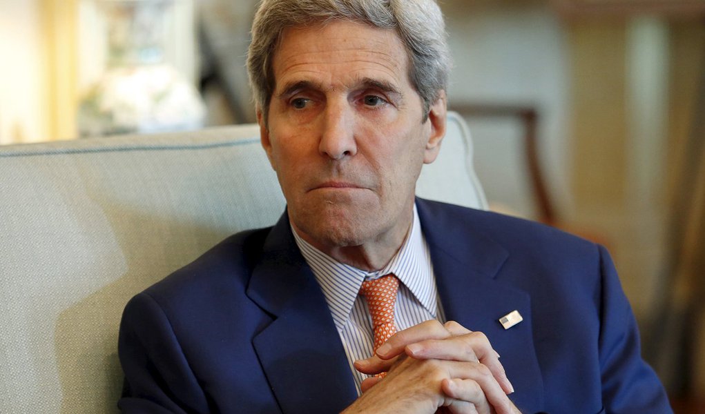 Secretário de Estado norte-americano, John Kerry, em Washington. 16/07/2015 REUTERS/Yuri Gripas (Foto: Gisele Federicce) Secretário de Estado norte-americano, John Kerry, em Washington. 16/07/2015 REUTERS/Yuri Gripas