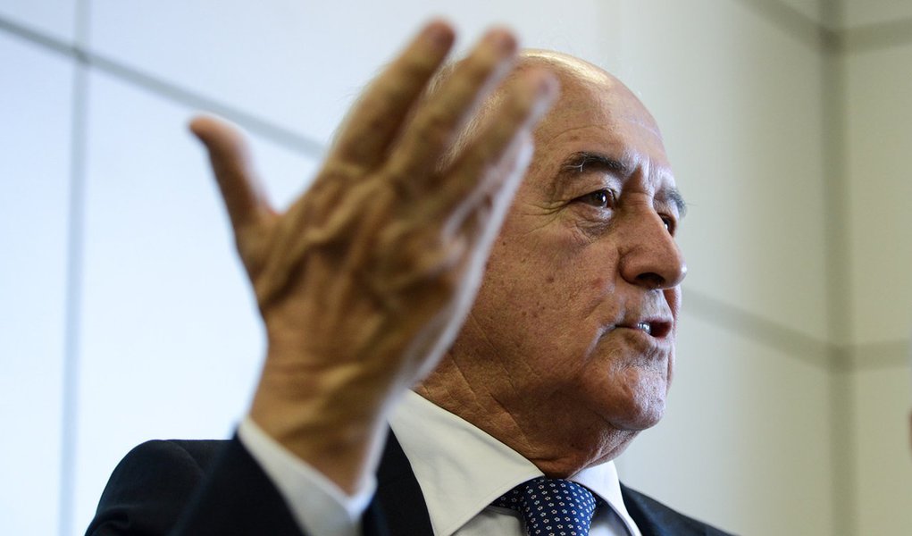 O ministro do Trabalho e Emprego, Manoel Dias, divulga os dados do Cadastro Geral de Empregados e Desempregados (Caged), relativos ao mês de março 2014 (Fabio Rodrigues Pozzebom/Agência Brasil) (Foto: Gisele Federicce) O ministro do Trabalho e Emprego, Manoel Dias, divulga os dados do Cadastro Geral de Empregados e Desempregados (Caged), relativos ao mês de março 2014 (Fabio Rodrigues Pozzebom/Agência Brasil)