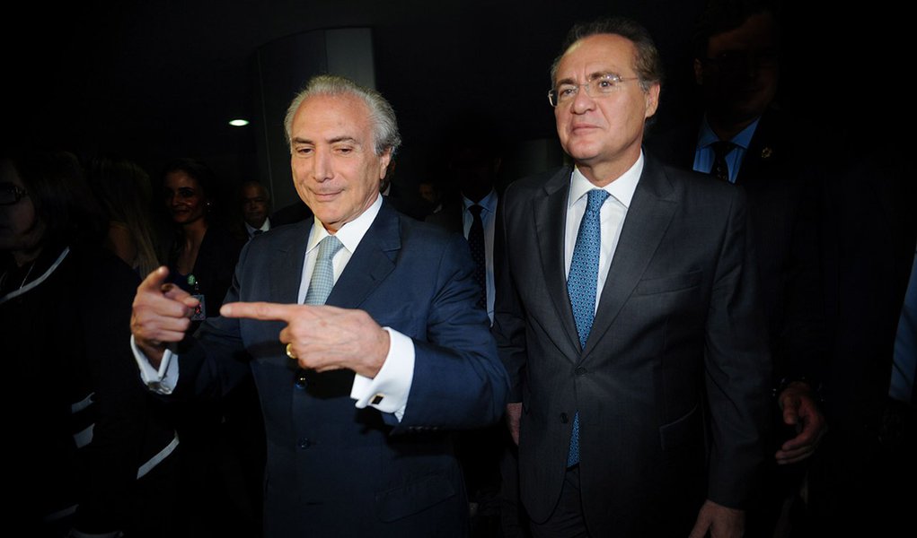 Brasília- DF- Brasil- 10/03/2015- Vice-presidente Michel Temer se reúne com presidente do Senado, Renan Calheiros (Fabio Rodrigues Pozzebom/Agência Brasil) (Foto: Giuliana Miranda) Brasília- DF- Brasil- 10/03/2015- Vice-presidente Michel Temer se reúne com presidente do Senado, Renan Calheiros (Fabio Rodrigues Pozzebom/Agência Brasil)