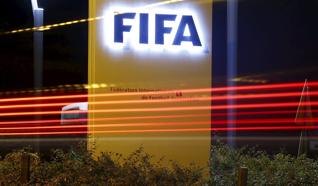 Logo da Fifa visto na sede, em Zurique. 07/10/2015 REUTERS/Arnd Wiegmann (Foto: Gisele Federicce) Logo da Fifa visto na sede, em Zurique. 07/10/2015 REUTERS/Arnd Wiegmann