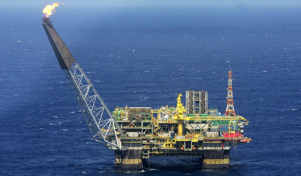 plataforma petroleo (Foto: Aroldo Bernhardt) plataforma petroleo