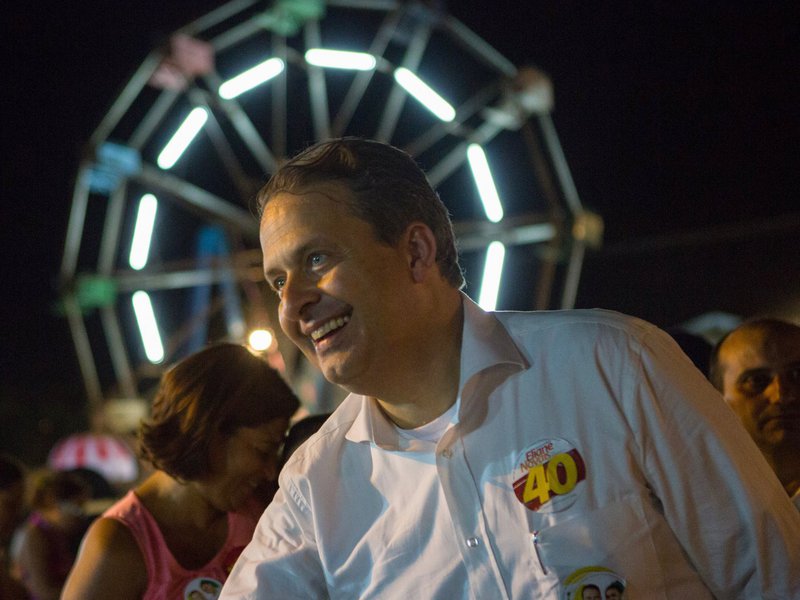 Eduardo Campos e Marina Silva visitam a ExpoCrato, feira agropecuária realizada na cidade do Crato, CE. (Foto: Paulo Emílio) Eduardo Campos e Marina Silva visitam a ExpoCrato, feira agropecuária realizada na cidade do Crato, CE.