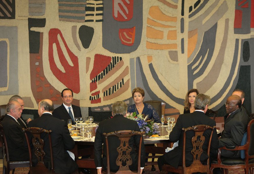 Dilma e François Hollande (Foto: Leonardo Attuch) Dilma e François Hollande
