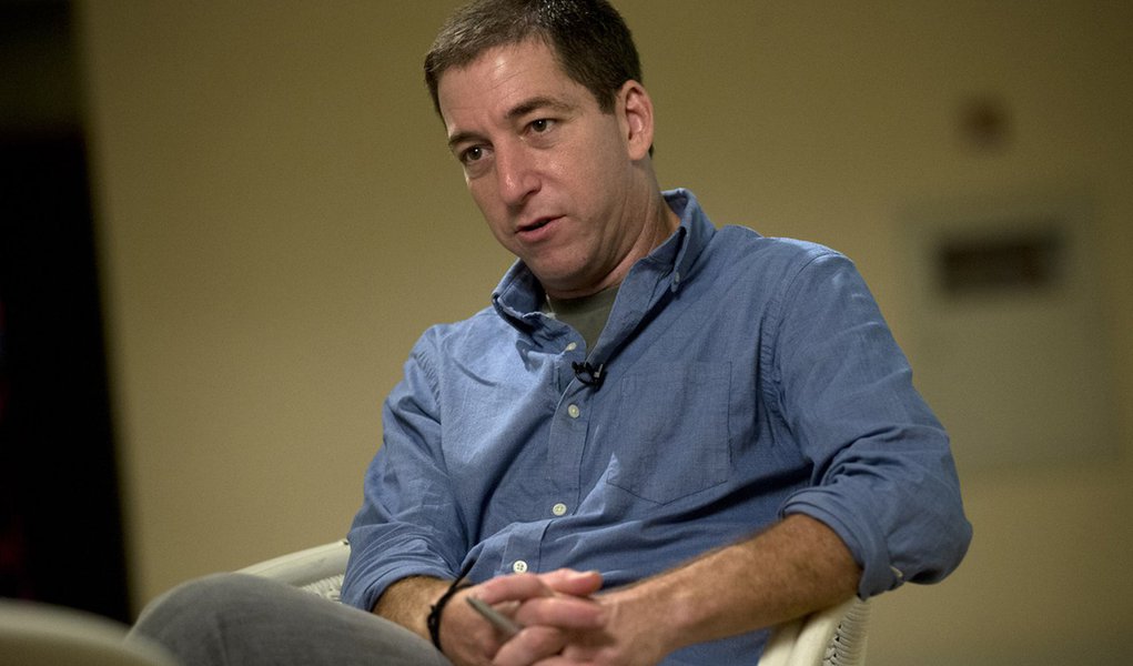 Glenn Greenwald denuncia mídia golpista brasileira (Foto: Silvia Izquierdo) Glenn Greenwald denuncia mídia golpista brasileira