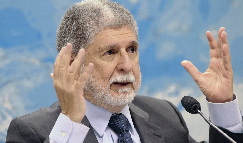 “Todo mundo olha hoje e pergunta: onde está o Brasil?”, diz Celso Amorim (Foto: Geraldo Magela) “Todo mundo olha hoje e pergunta: onde está o Brasil?”, diz Celso Amorim