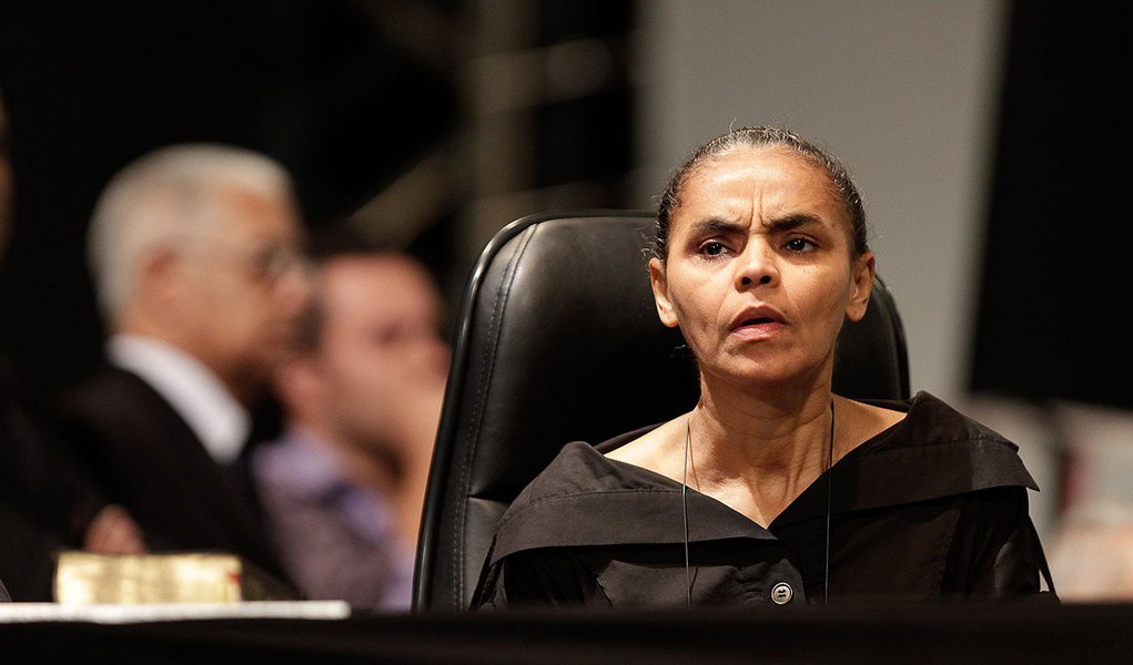 Marina denuncia guerra política contra a Rede (Foto: Srgio Lima) Marina denuncia guerra política contra a Rede
