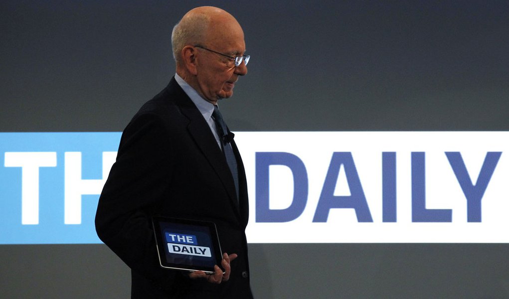 Murdoch quer que Facebook pague para veículos de notícias confiáveis (Foto: © Brendan McDermid / Reuters) Murdoch quer que Facebook pague para veículos de notícias confiáveis