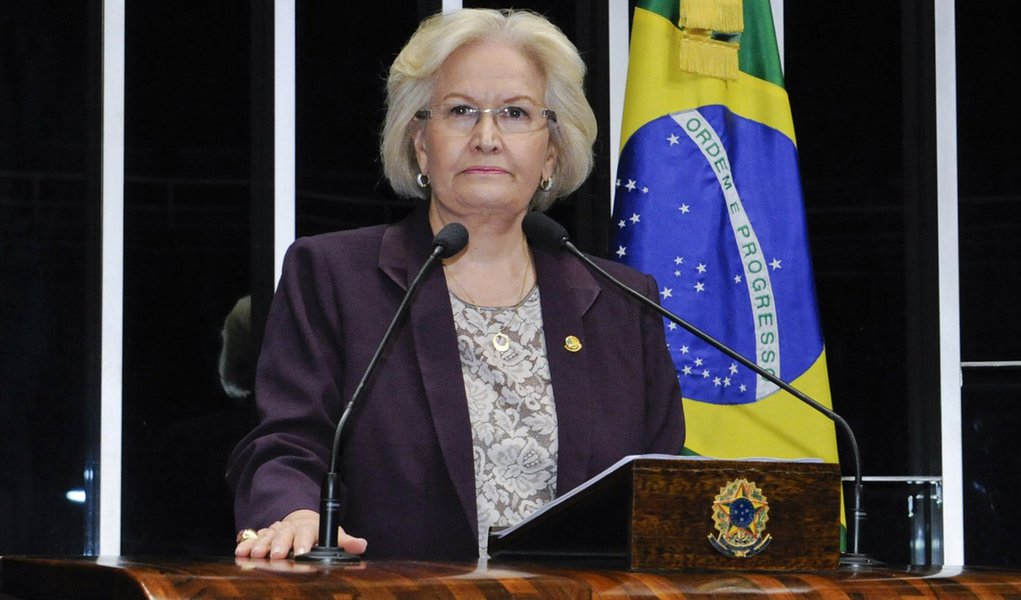 Senadora Ana Amélia (PP-RS) cobra respeito a direitos de pessoas com câncer (Foto: Leonardo Lucena) Senadora Ana Amélia (PP-RS) cobra respeito a direitos de pessoas com câncer