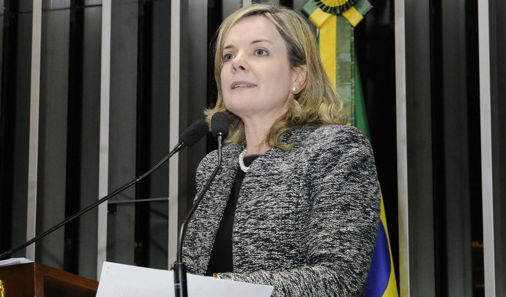 Senadora Gleisi Hoffmann (PT-PR) ressalta aumento de recursos para o Plano Safra (Foto: Leonardo Lucena) Senadora Gleisi Hoffmann (PT-PR) ressalta aumento de recursos para o Plano Safra