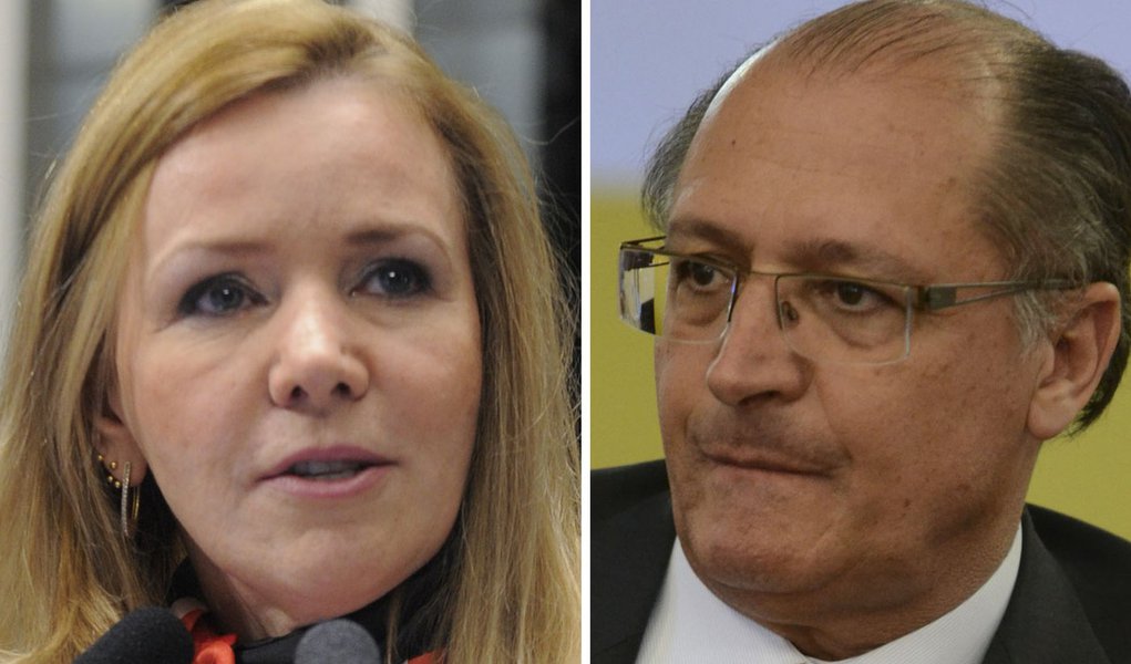 "Alckmin coloca em risco mais de 117 mil empregos" (Foto: Edição/247) "Alckmin coloca em risco mais de 117 mil empregos"