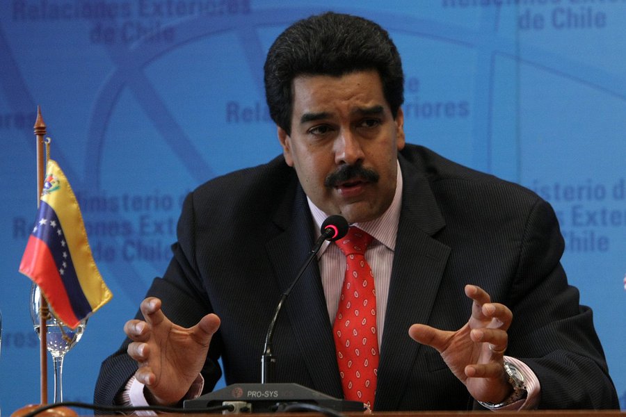 Maduro: EUA seriam prejudicados por sanções (Foto: MARIO RUIZ) Maduro: EUA seriam prejudicados por sanções