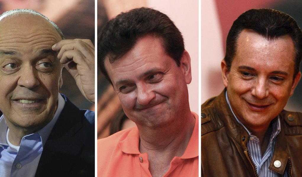 Kassab pode trair Serra e fechar com Russomano (Foto: Edição/247) Kassab pode trair Serra e fechar com Russomano