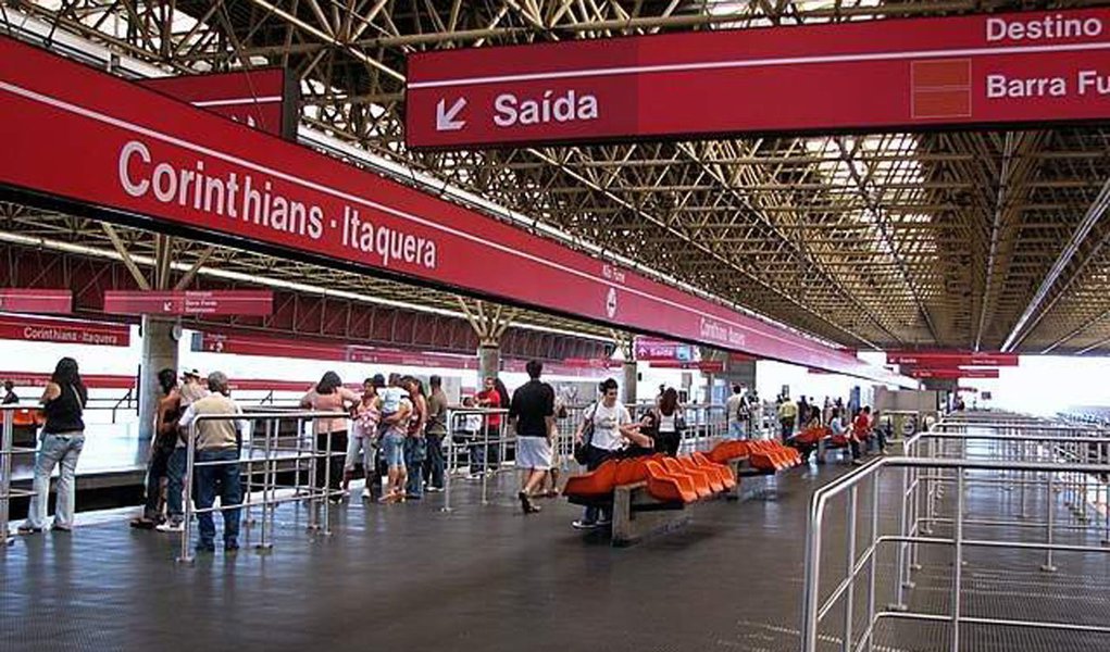 Estação Corinthians-Itaquera deve fechar em jogos da Copa (Foto: Divulgação) Estação Corinthians-Itaquera deve fechar em jogos da Copa