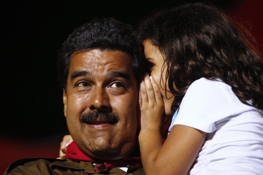 Maduro deve ser eleito com margem estreita (Foto: Carlos Garcia Rawlins) Maduro deve ser eleito com margem estreita