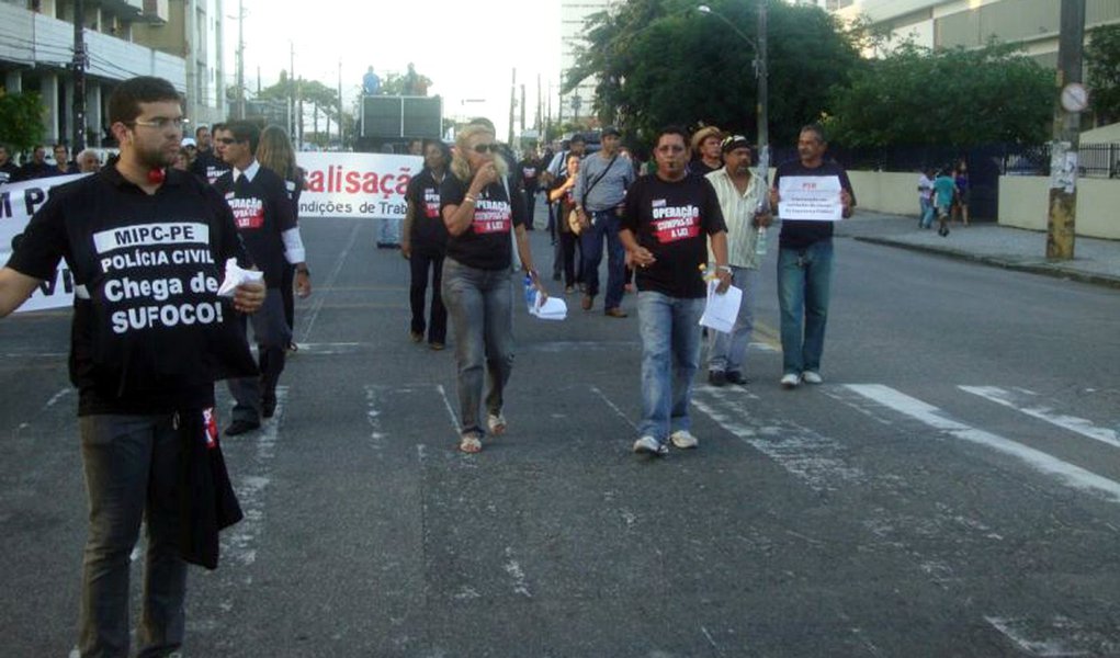 Polícia Civil ameaça fazer nova paralisação (Foto: Divulgação) Polícia Civil ameaça fazer nova paralisação