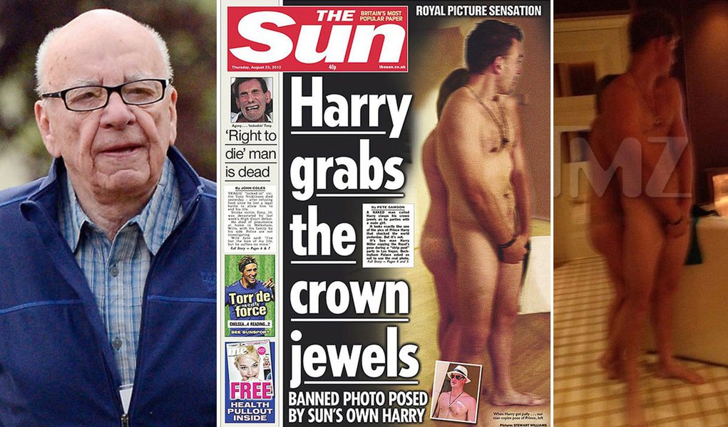 “Dê um tempo a Harry” (Foto: Edição/247) “Dê um tempo a Harry”