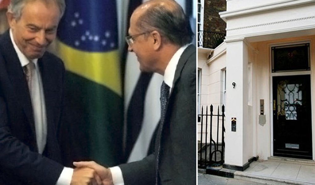 Alckmin ajuda Tony Blair a ficar ainda mais rico (Foto: Divulgação) Alckmin ajuda Tony Blair a ficar ainda mais rico