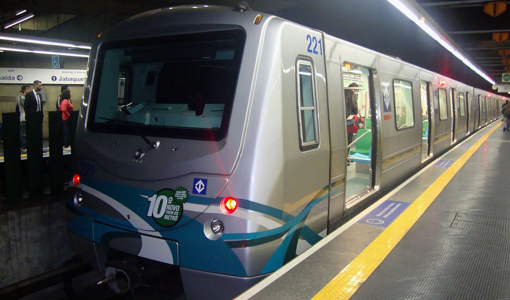 Concurso escolhe arte para decorar vagão do metrô (Foto: Divulgação) Concurso escolhe arte para decorar vagão do metrô