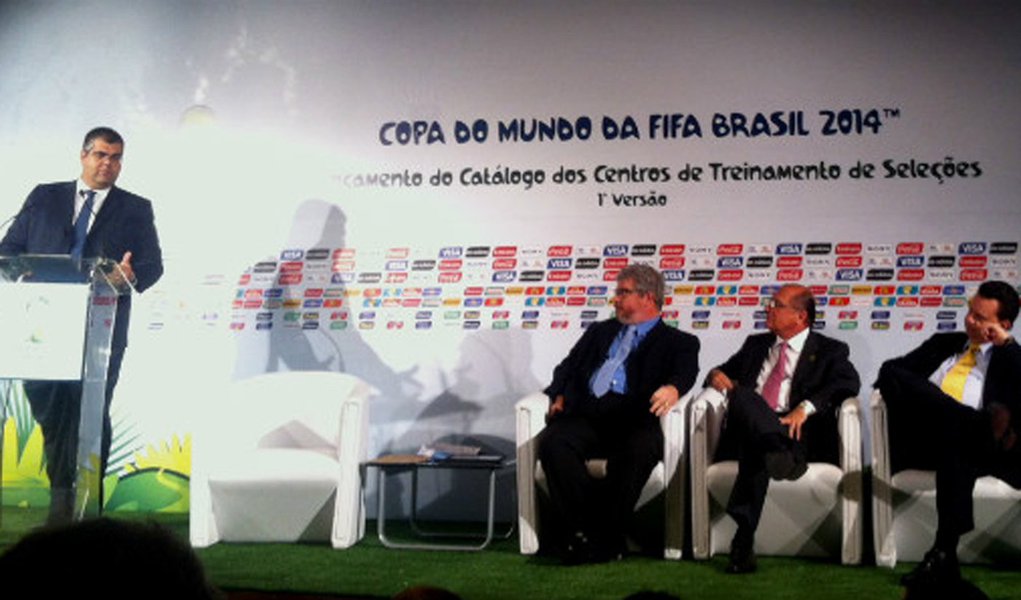 Comitê anuncia primeira lista de CTs para a Copa (Foto: Tiago Falqueiro) Comitê anuncia primeira lista de CTs para a Copa