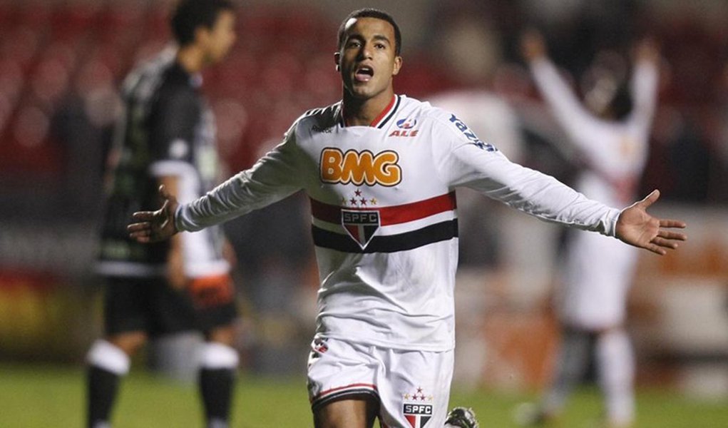 Que Neymar que nada: o menino de ouro é Lucas (Foto: Divulgação) Que Neymar que nada: o menino de ouro é Lucas