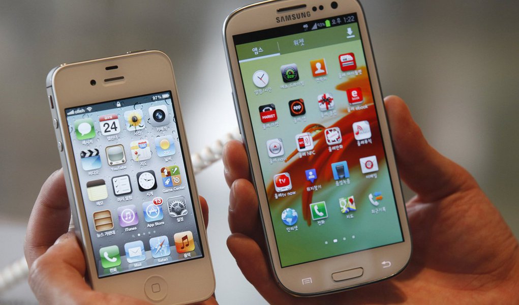 Samsung terá de pagar multa de US$ 1,05 bi à Apple (Foto: Lee Jae-Won/Reuters) Samsung terá de pagar multa de US$ 1,05 bi à Apple