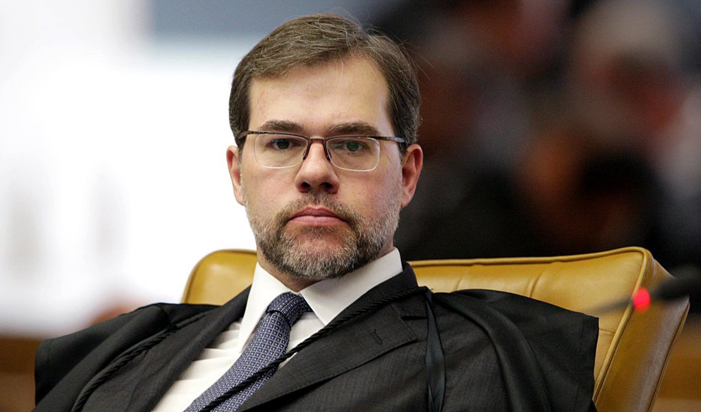 “Canalha, fdp”. Era Toffoli, em direção a Noblat (Foto: STF/Divulgação) “Canalha, fdp”. Era Toffoli, em direção a Noblat