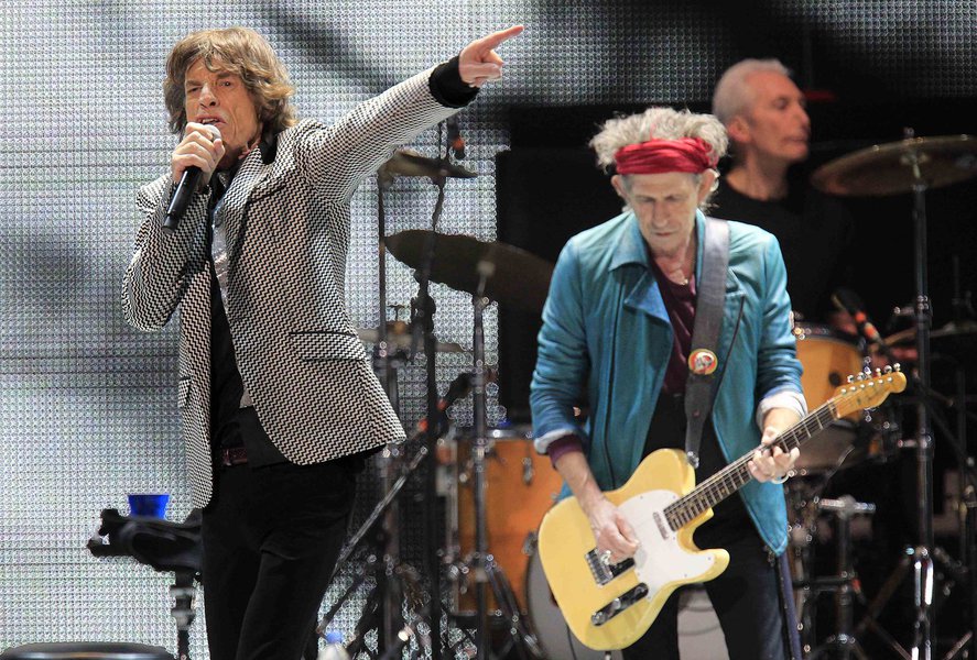 Rolling Stones lançam maior turnê em seis anos (Foto: CARLO ALLEGRI) Rolling Stones lançam maior turnê em seis anos