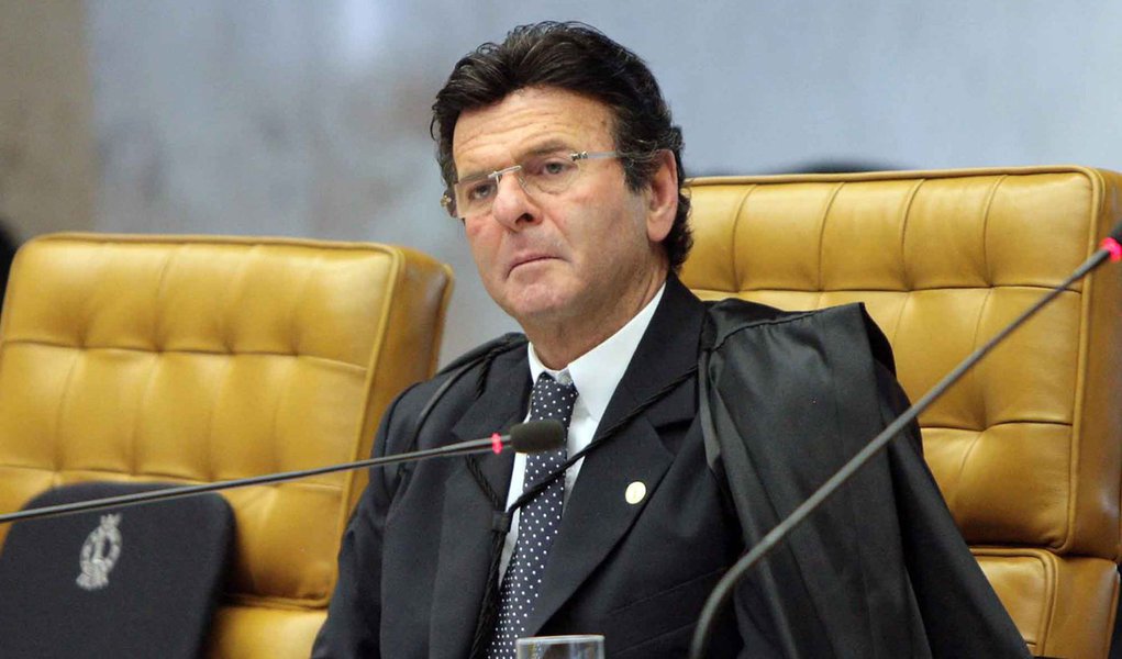 Fux vai responder a ação de paternidade (Foto: STF) Fux vai responder a ação de paternidade