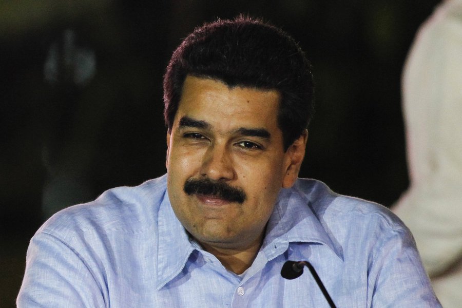 Maduro chama oposição de 'herdeiros de Hitler' (Foto: Carlos Garcia Rawlins) Maduro chama oposição de 'herdeiros de Hitler'
