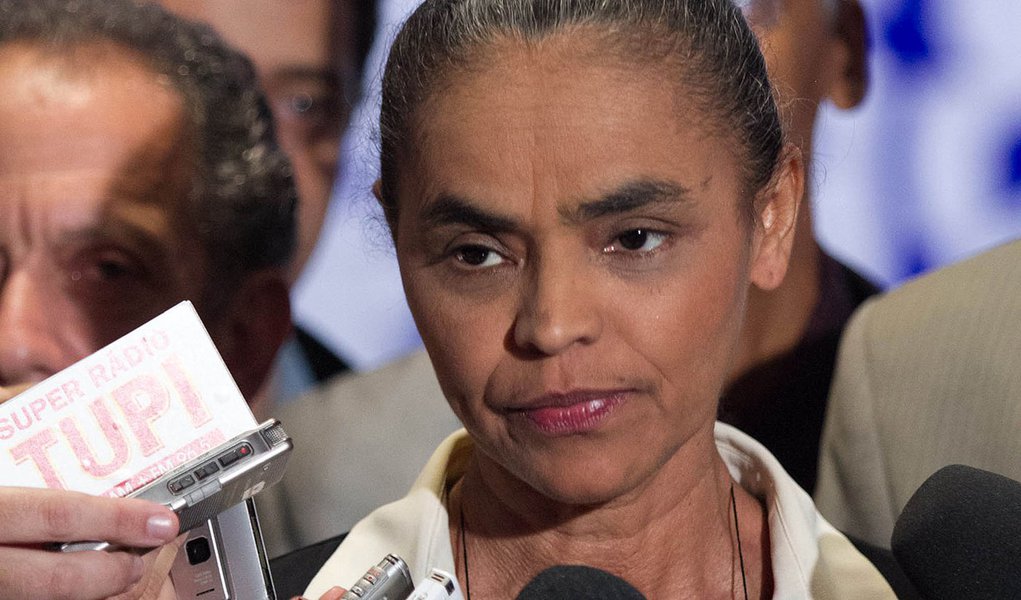 Marina defende democracia pela voz do povo (Foto: Michael Melo / Frame) Marina defende democracia pela voz do povo