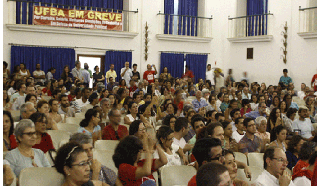 Greve continua na Ufba (Foto: Divulgação) Greve continua na Ufba