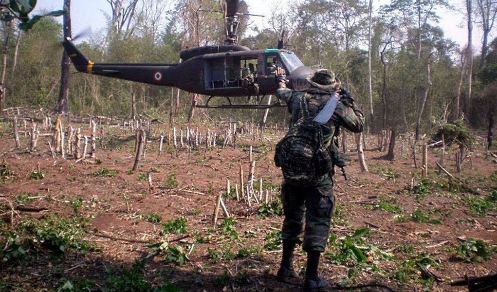 Guerra contra tráfico nas fronteiras mobiliza 9 mil (Foto: Divulgação) Guerra contra tráfico nas fronteiras mobiliza 9 mil