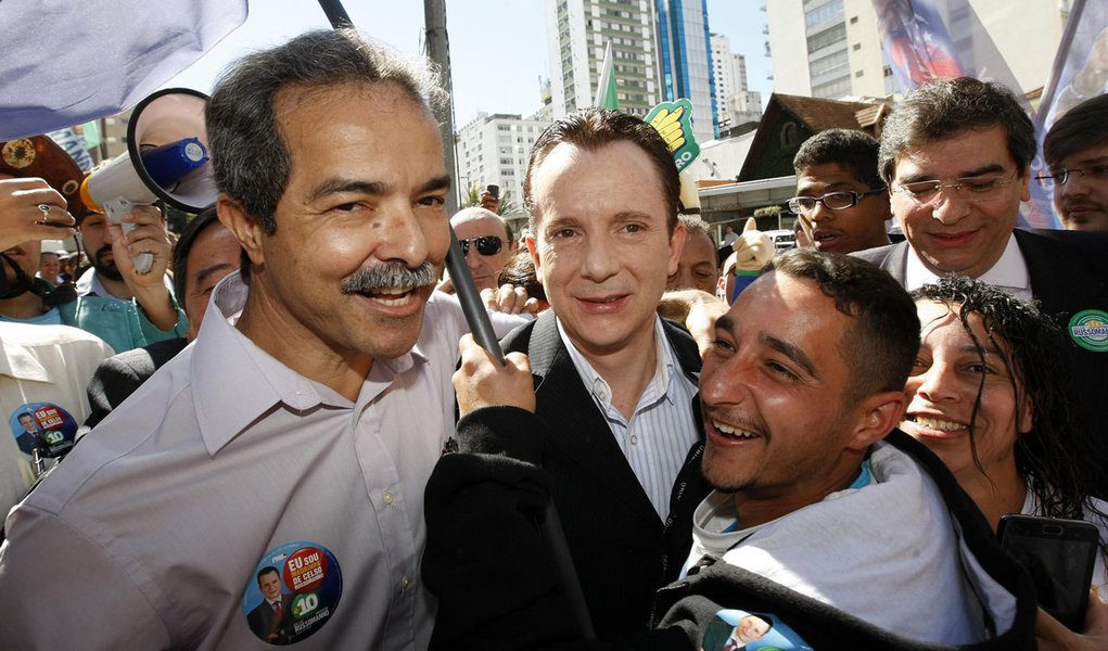 “Não ficarei na Prefeitura quatro anos. Ficarei oito!” (Foto: Luiz Carlos Muauskas/Folhapress) “Não ficarei na Prefeitura quatro anos. Ficarei oito!”