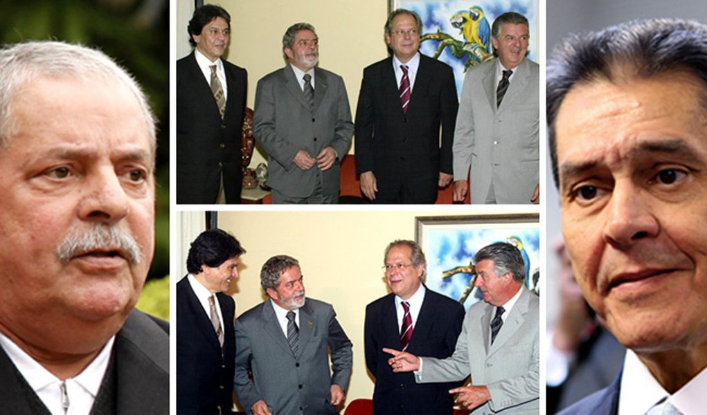 Sete anos depois, Jefferson conta sua nova versão (Foto: Montagem/247) Sete anos depois, Jefferson conta sua nova versão