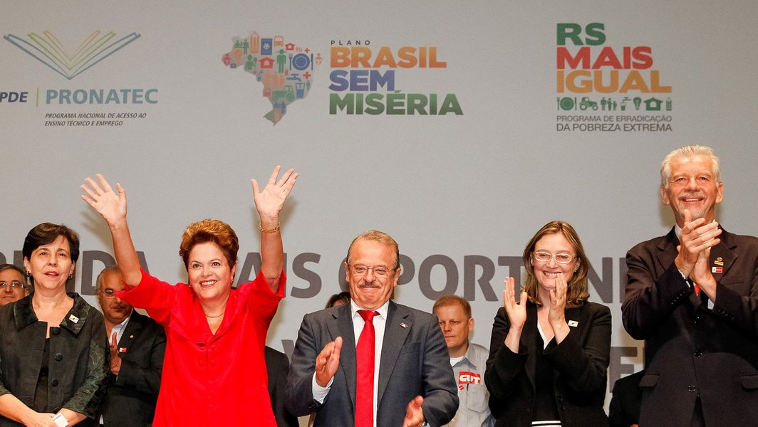 Dilma: quem prega desemprego está equivocado (Foto: Roberto Stuckert Filho) Dilma: quem prega desemprego está equivocado