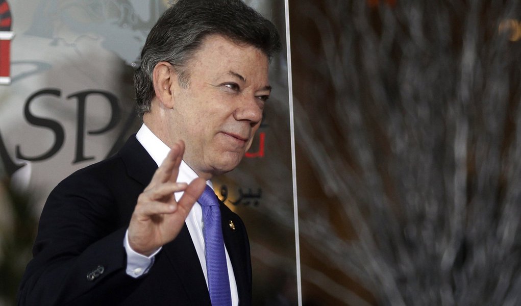 Revolução bolivariana fracassou, diz presidente da Colômbia (Foto: REUTERS/Mariana Bazo ) Revolução bolivariana fracassou, diz presidente da Colômbia