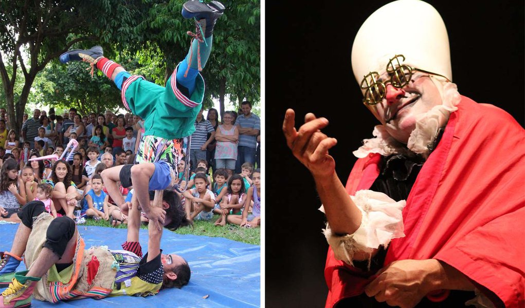 Circo tradicional e contemporâneo invade Goiânia (Foto: Edição/247) Circo tradicional e contemporâneo invade Goiânia