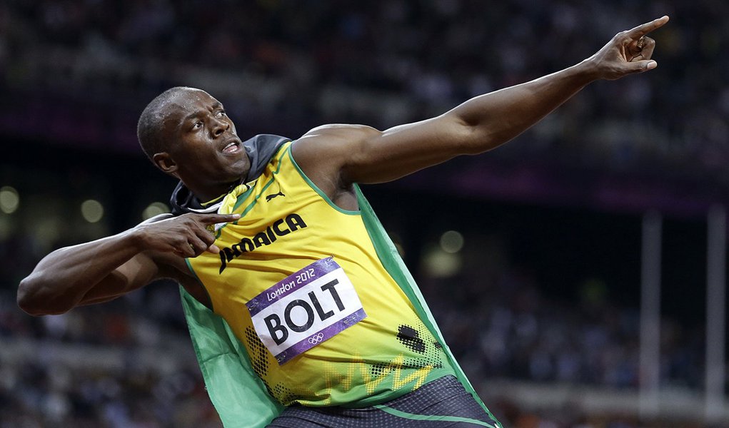 Bolt e o dinamismo empresarial (Foto: Anja Niedringhaus) Bolt e o dinamismo empresarial