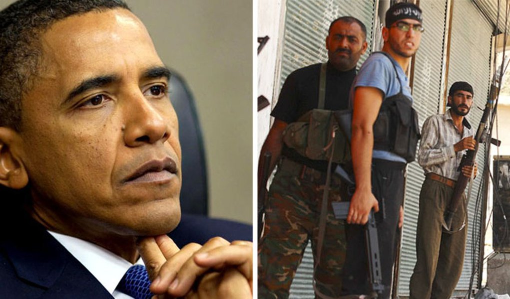 Obama ajudou rebeldes sírios (Foto: Divulgação_Reuters) Obama ajudou rebeldes sírios
