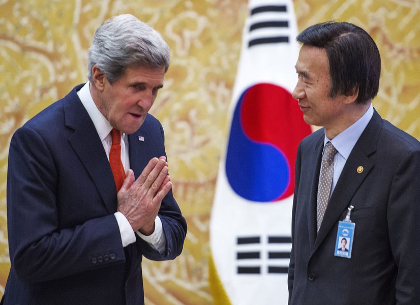 EUA nunca vão aceitar Coreia do Norte como potência nuclear, diz Kerry (Foto: POOL) EUA nunca vão aceitar Coreia do Norte como potência nuclear, diz Kerry