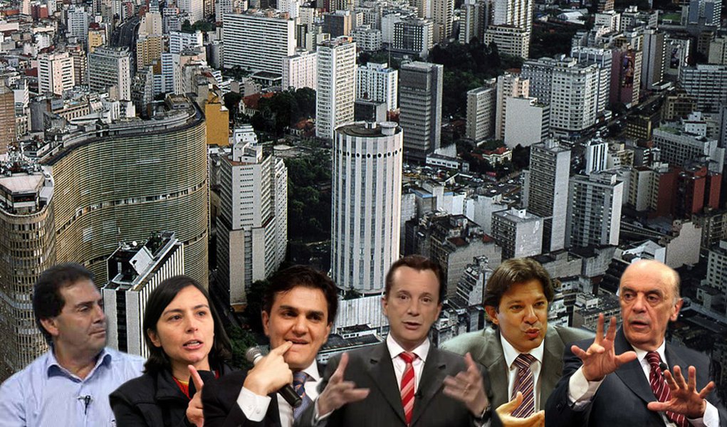 Candidatos testam poder de comunicação (Foto: Edição/247) Candidatos testam poder de comunicação