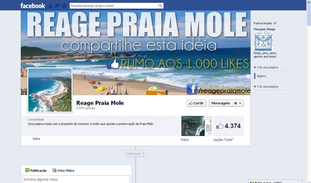 Juiz suspende decisão de tirar Facebook do ar (Foto: Reprodução/Facebook) Juiz suspende decisão de tirar Facebook do ar