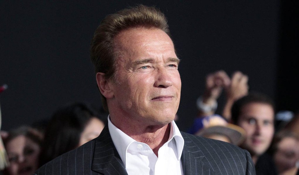 Schwarzenegger está de volta a Hollywood (Foto: MARIO ANZUONI) Schwarzenegger está de volta a Hollywood