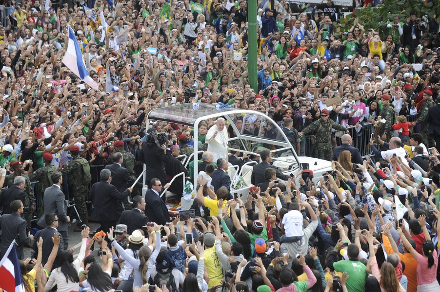 Papa confirma próxima jornada em Cracóvia (Foto: Agencia Brasil/Tânia Rêgo) Papa confirma próxima jornada em Cracóvia
