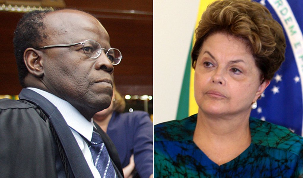 Joaquim Barbosa quer indicar seus futuros colegas (Foto: STF/Divulgação_Folhapress) Joaquim Barbosa quer indicar seus futuros colegas