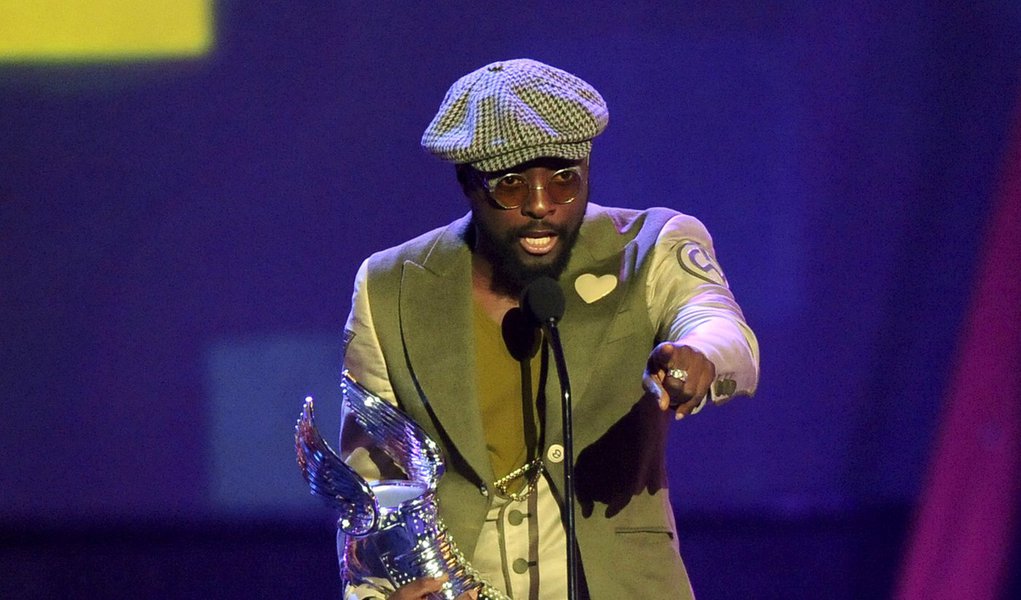 Will.i.am tem a primeira canção executada em Marte (Foto: Gus Ruelas/REUTERS ) Will.i.am tem a primeira canção executada em Marte